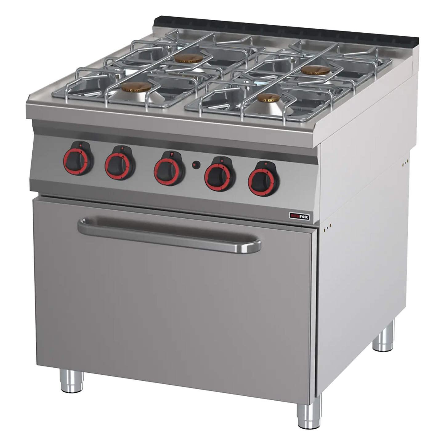 Cooking range gas with oven 2/1 | REDFOX - SPT 90/80 21 G