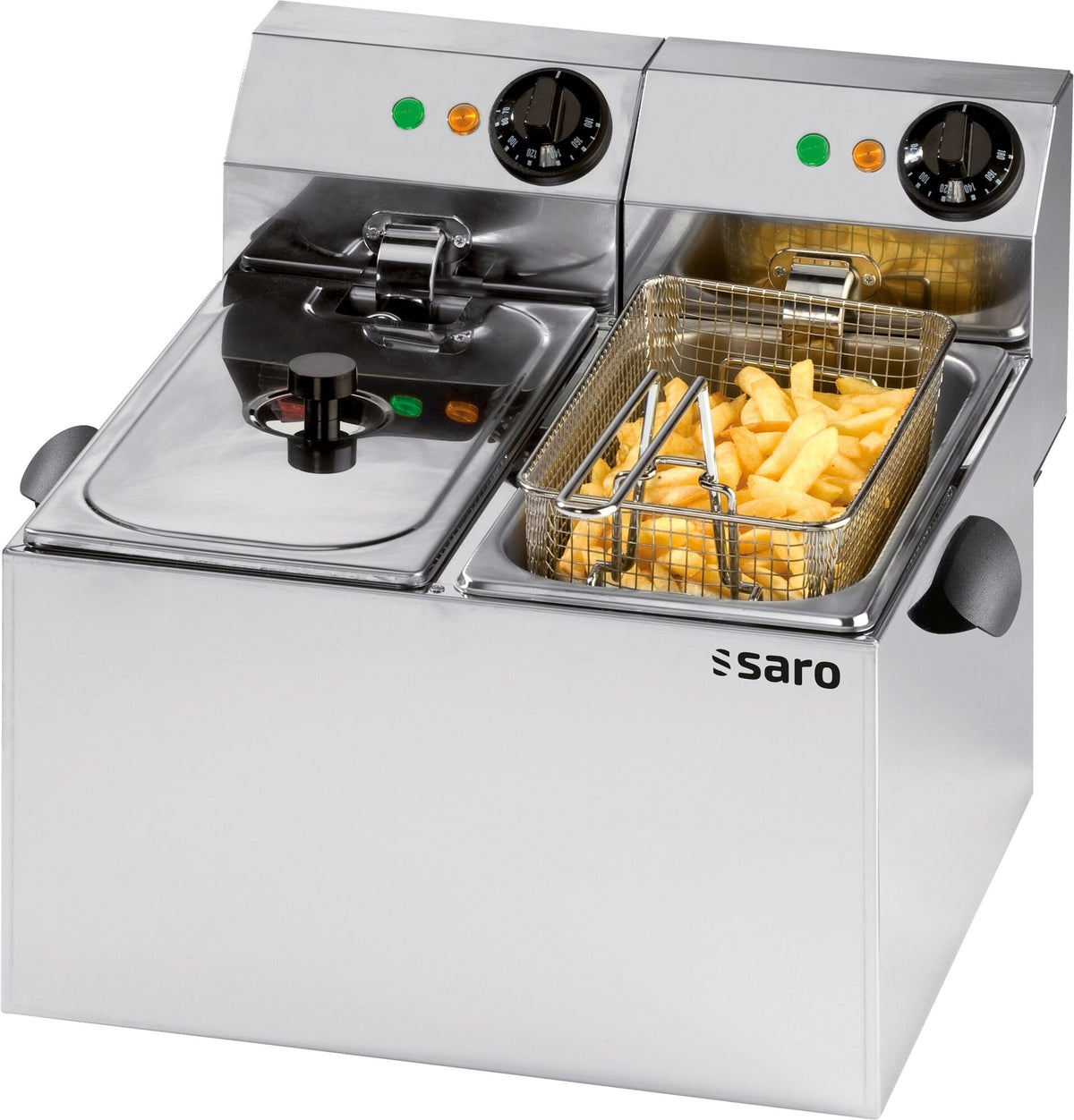 Saro PROFRI 44 twin-tank countertop fryer