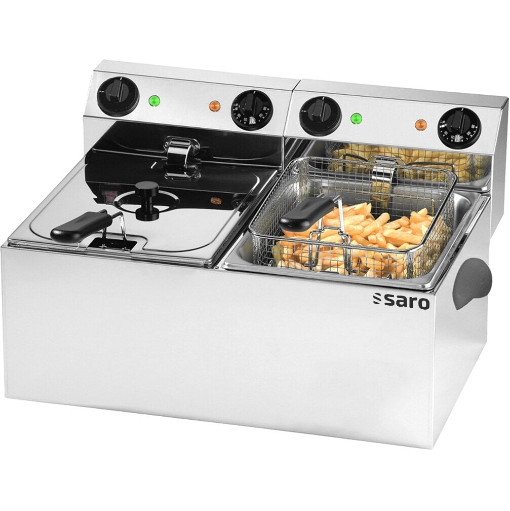 Saro PROFRI 66 twin-tank countertop fryer