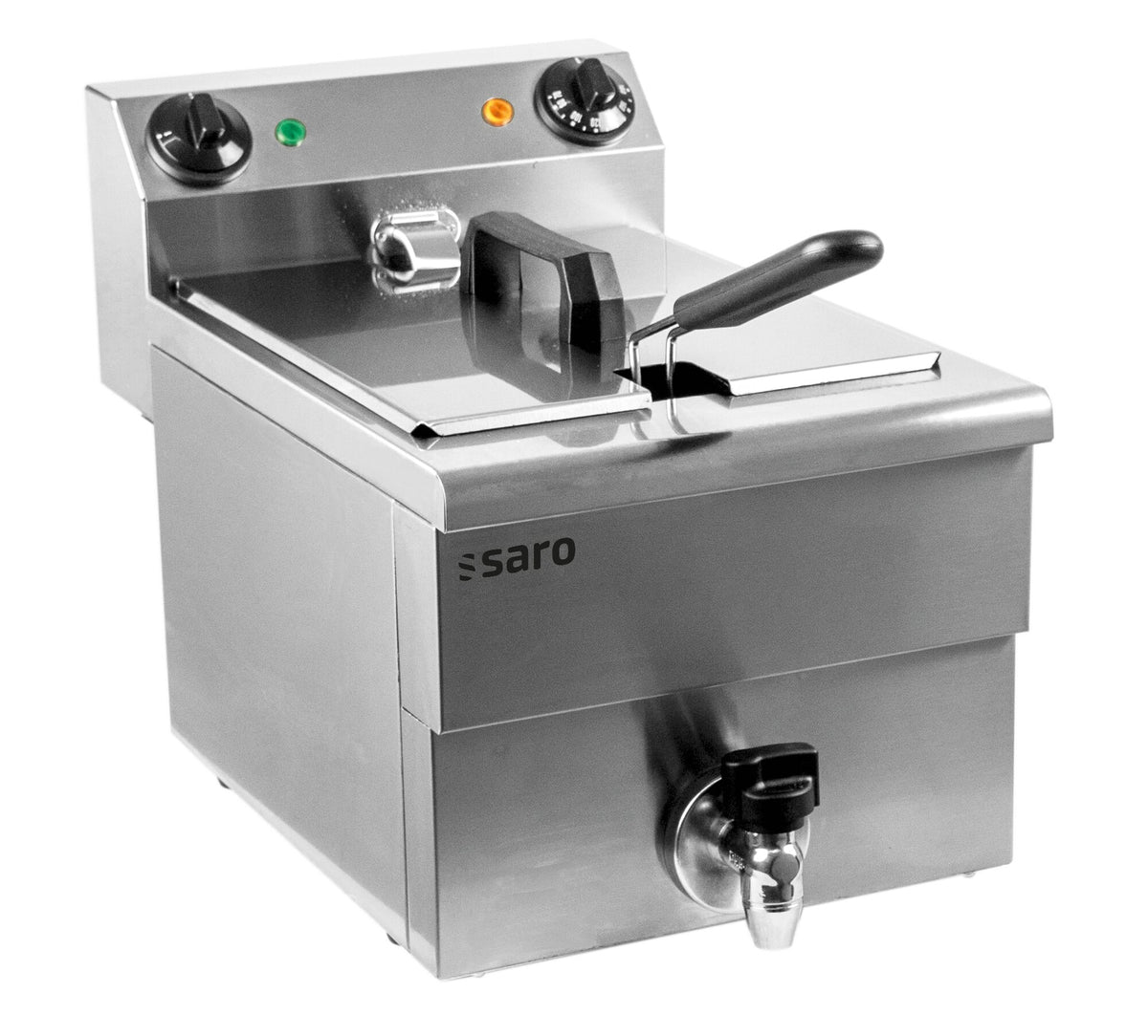 Saro FE 101 countertop fryer, stainless steel