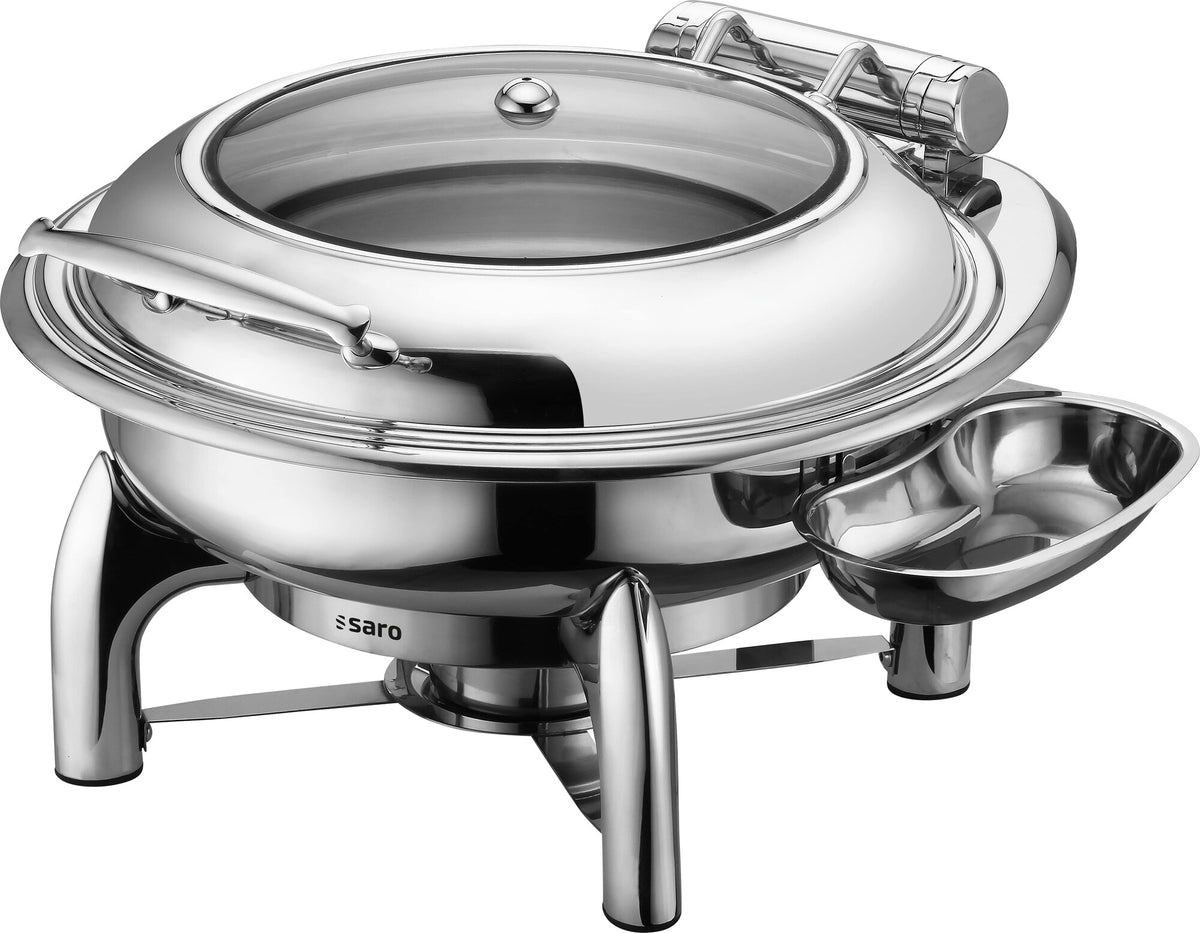 Saro JESSIE round chafing dish, induction-suitable