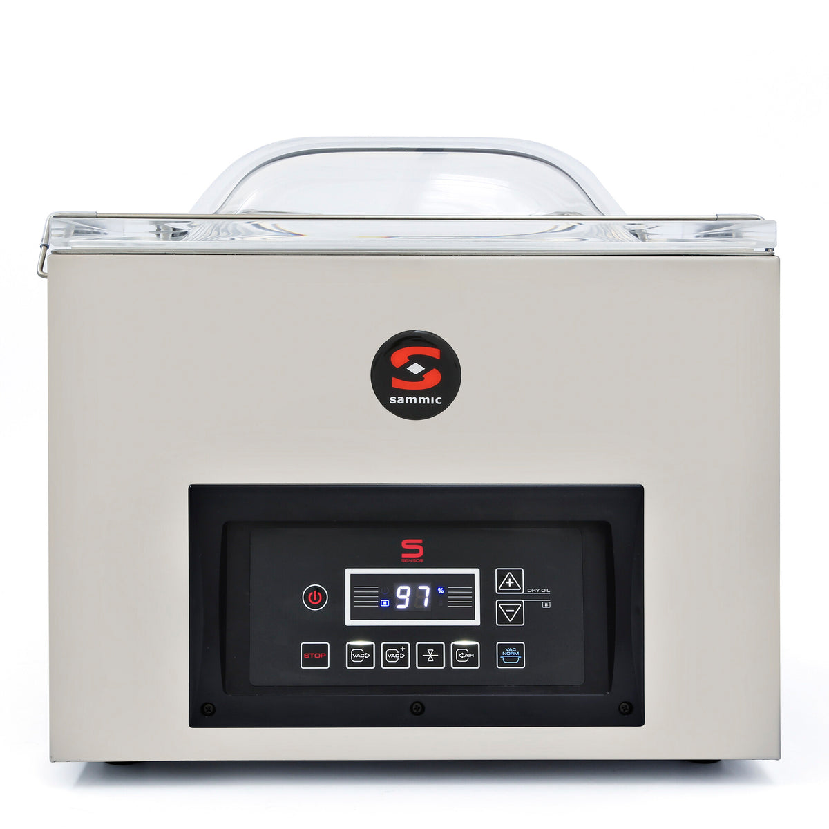 Saro SE-416 chamber vacuum machine, stainless steel