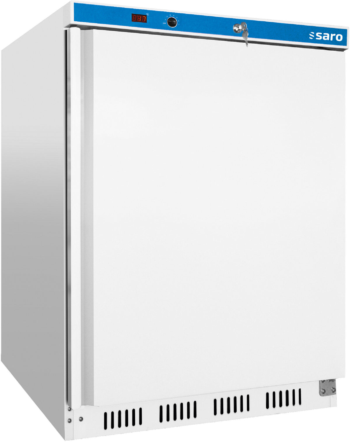 Saro HT 200 upright freezer, white