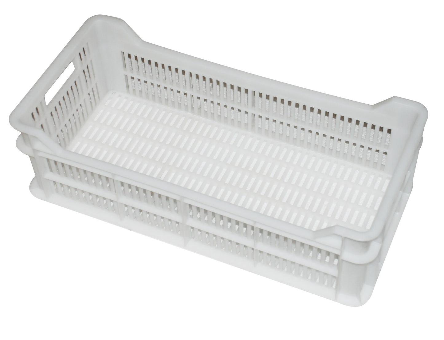 Saro basket for HT 400, white polypropylene