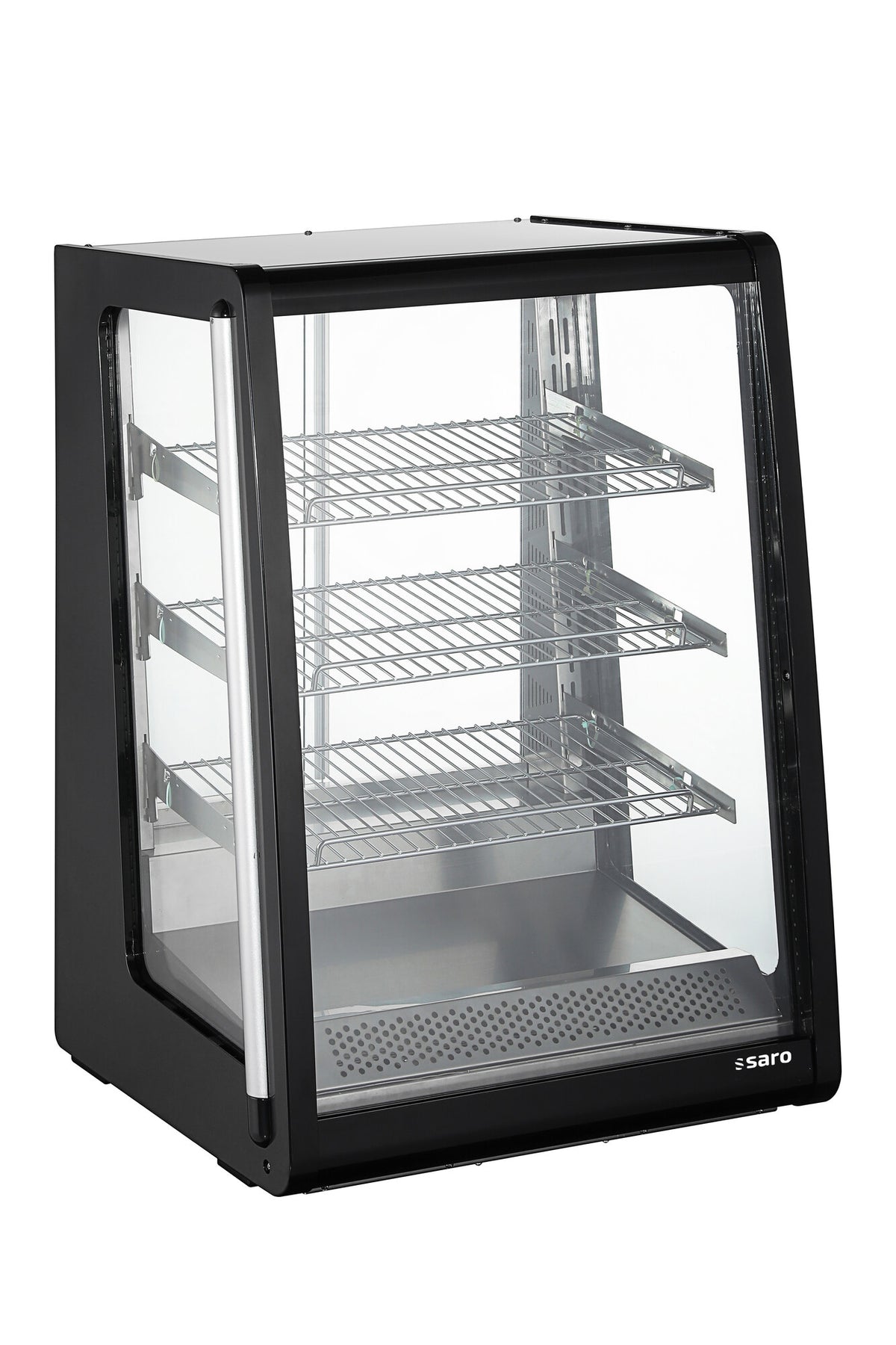 Saro Alva warming display case, black