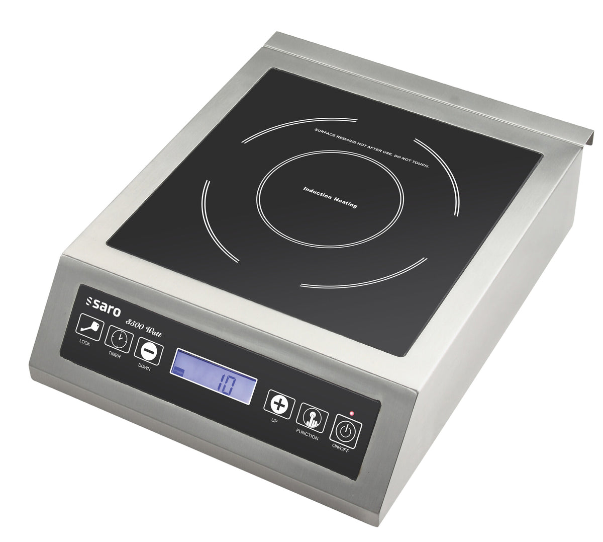 Saro NATASCHA induction hob, stainless steel