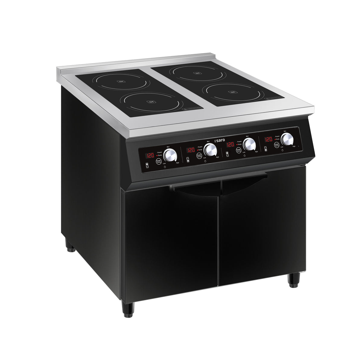 Saro NIKOS induction stove, cabinet base