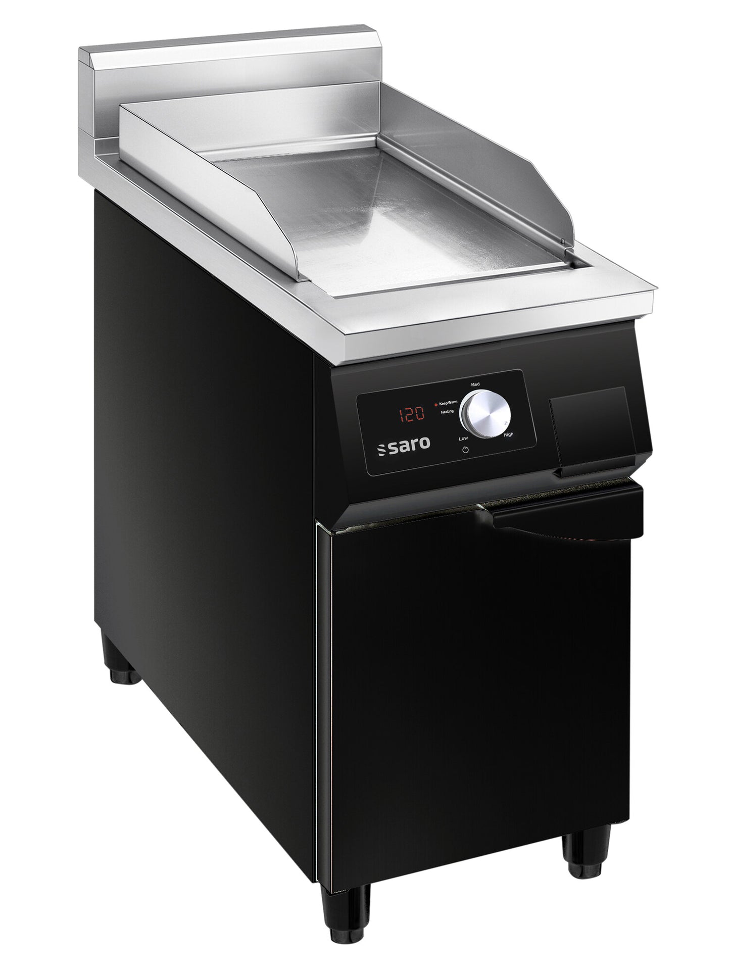 Saro MAURICE induction griddle plate, freestanding cabinet
