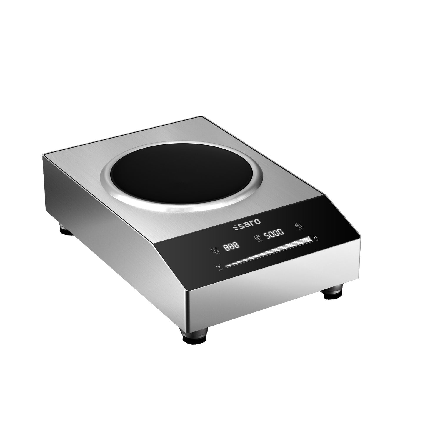 Saro CHIOS tabletop wok induction cooker, stainless steel