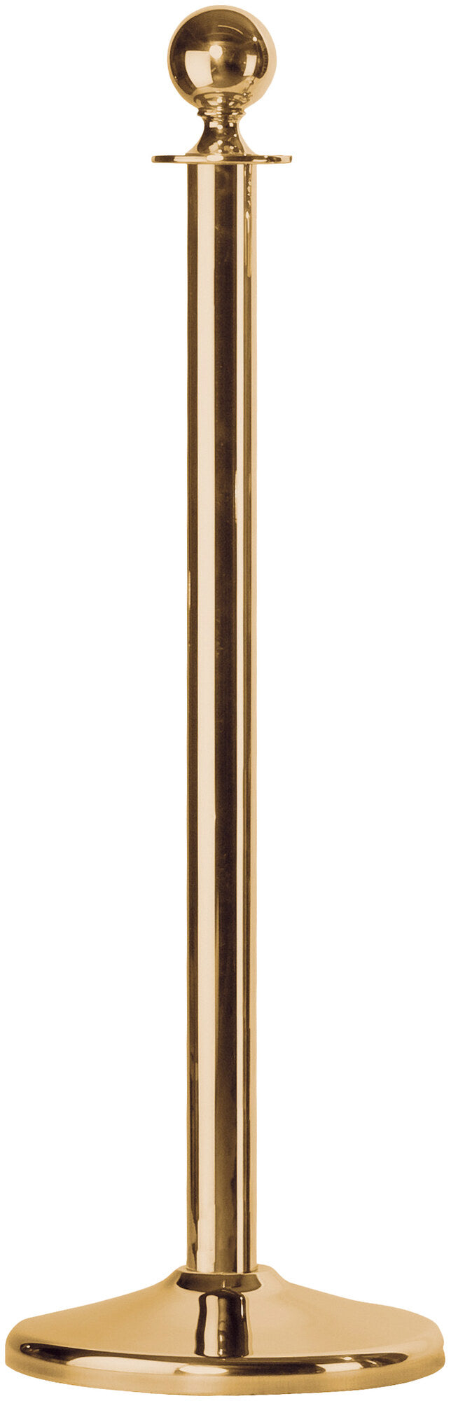 Saro AF 2791 rope barrier post, gold stand