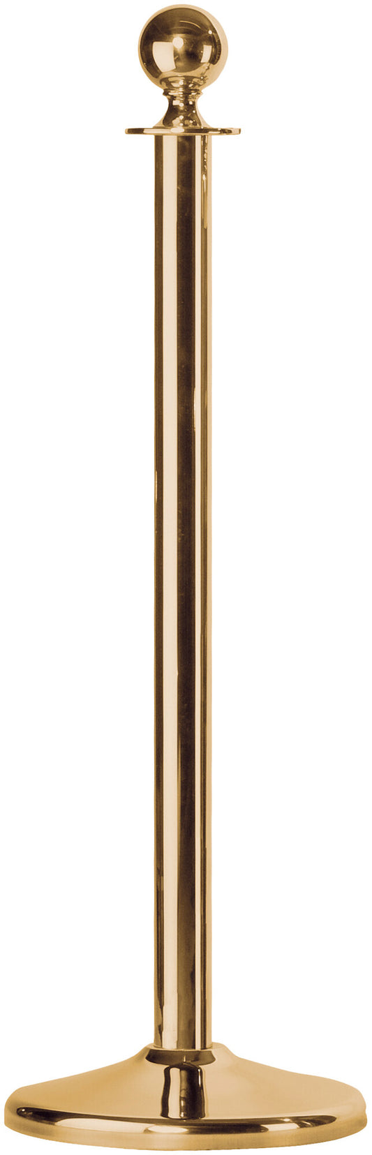Saro AF 2791 rope barrier post, gold stand