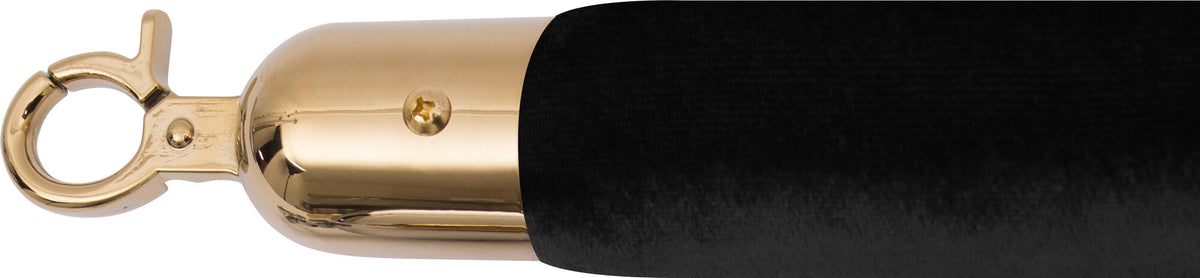 Saro AF 222 barrier cord, gold-black velvet