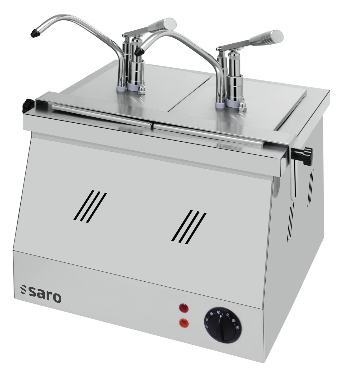 Saro BM-0214 bainmarie, twin pump heads