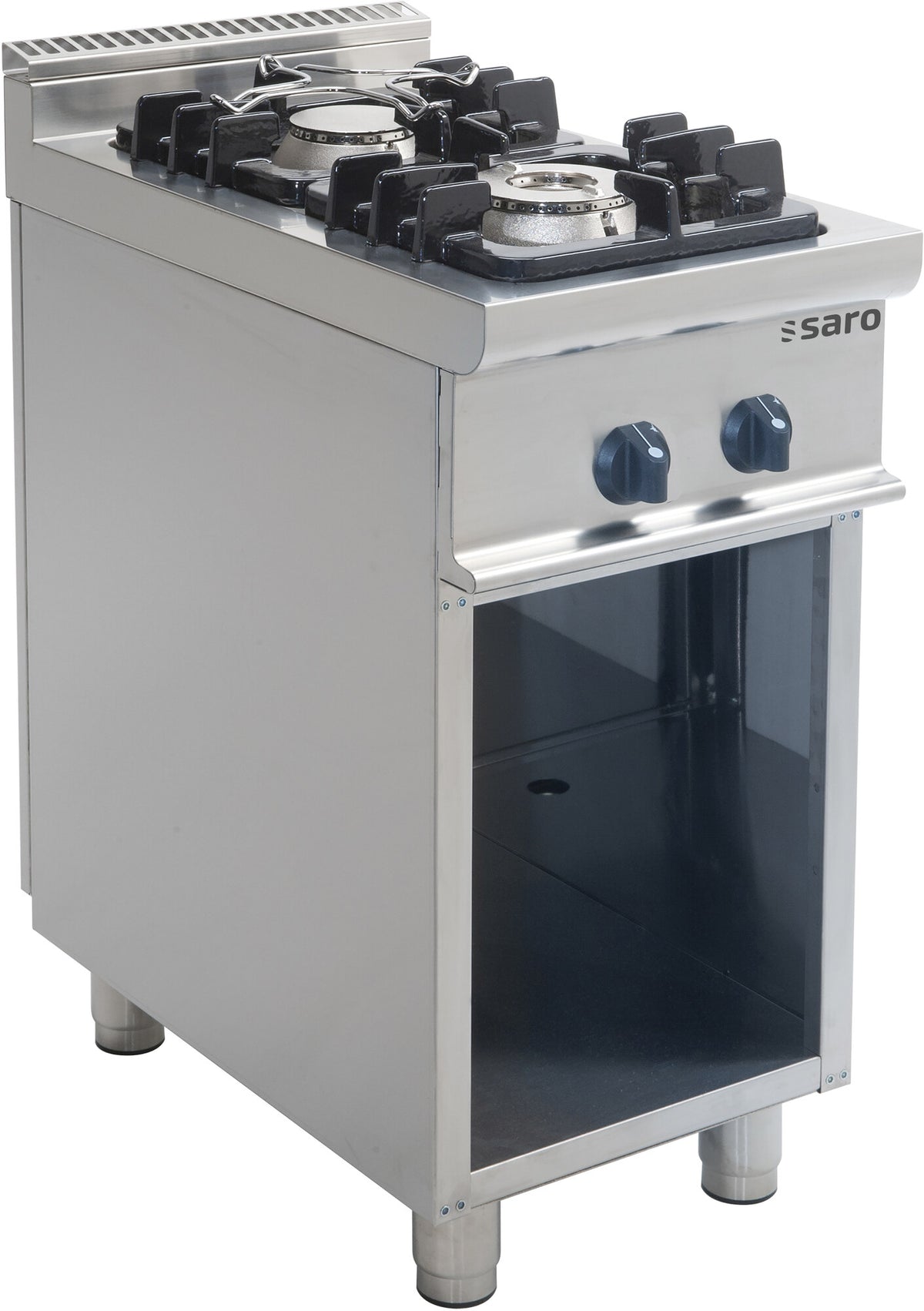 Saro E7/KUPG2BA gas cooker, stainless steel