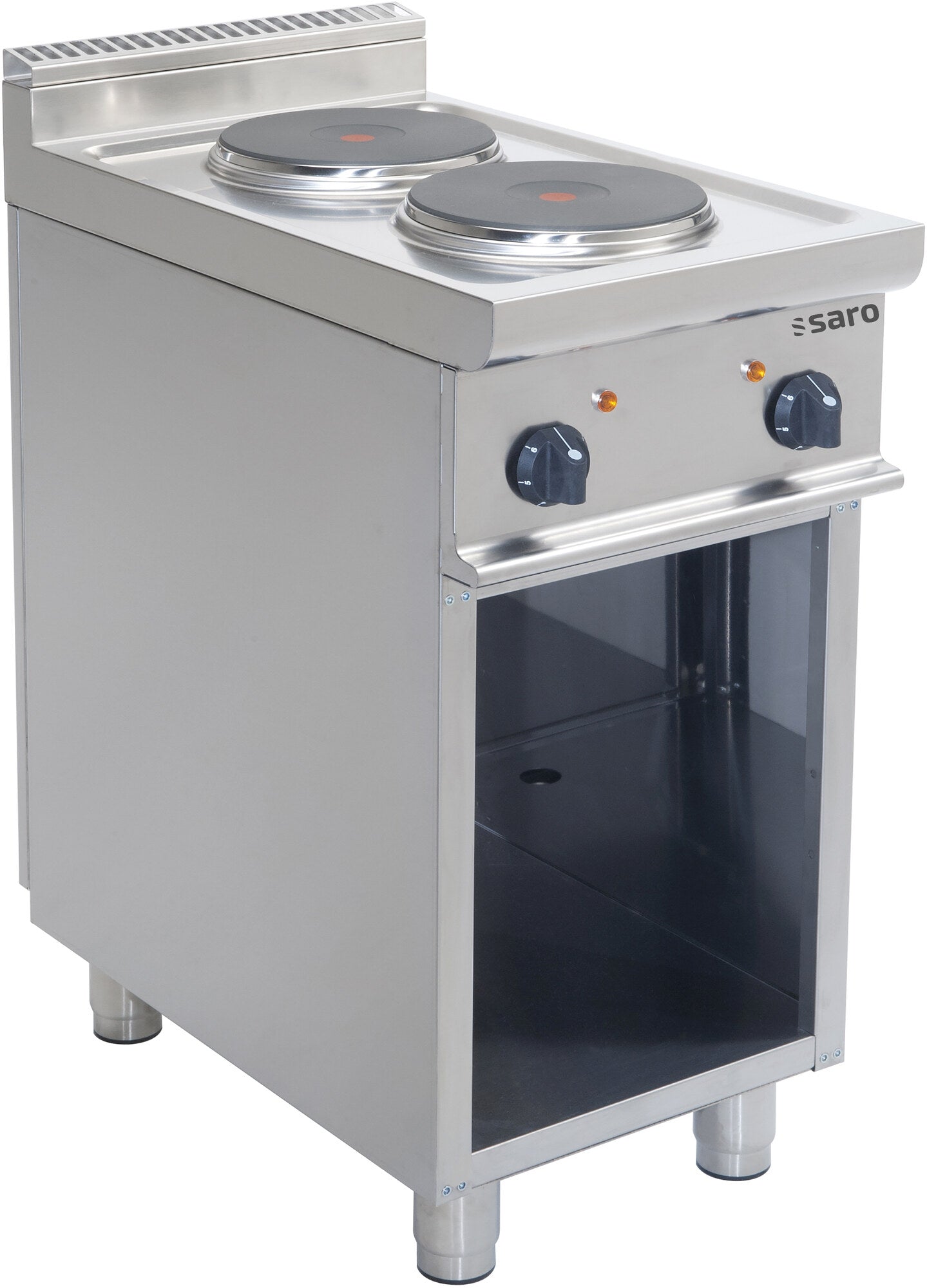 Saro E7/CUET2BA electric range, open stand