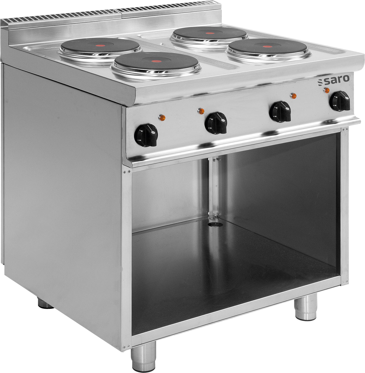 Saro E7/CUET4BA electric range, open stand
