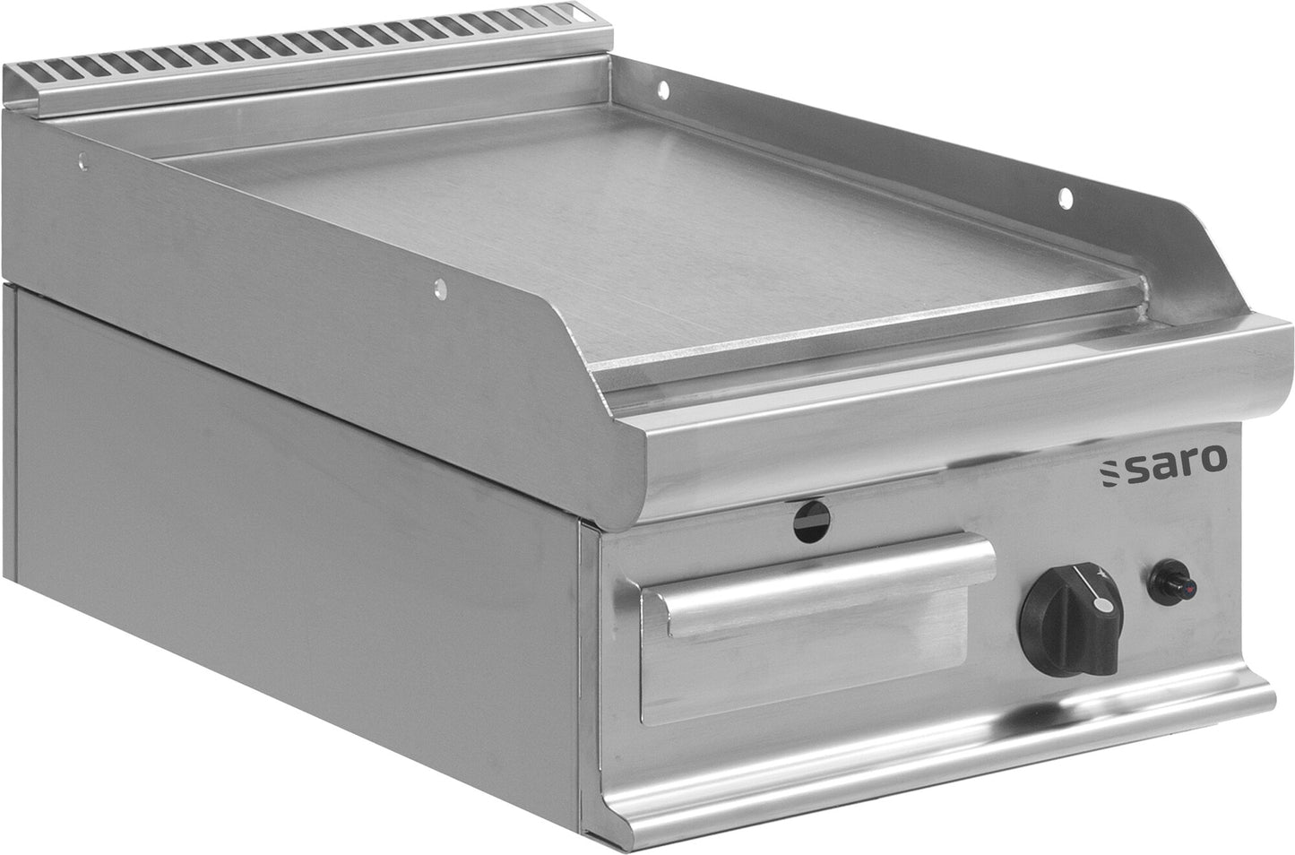 Saro E7/KTG1BBL gas griddle, smooth plate