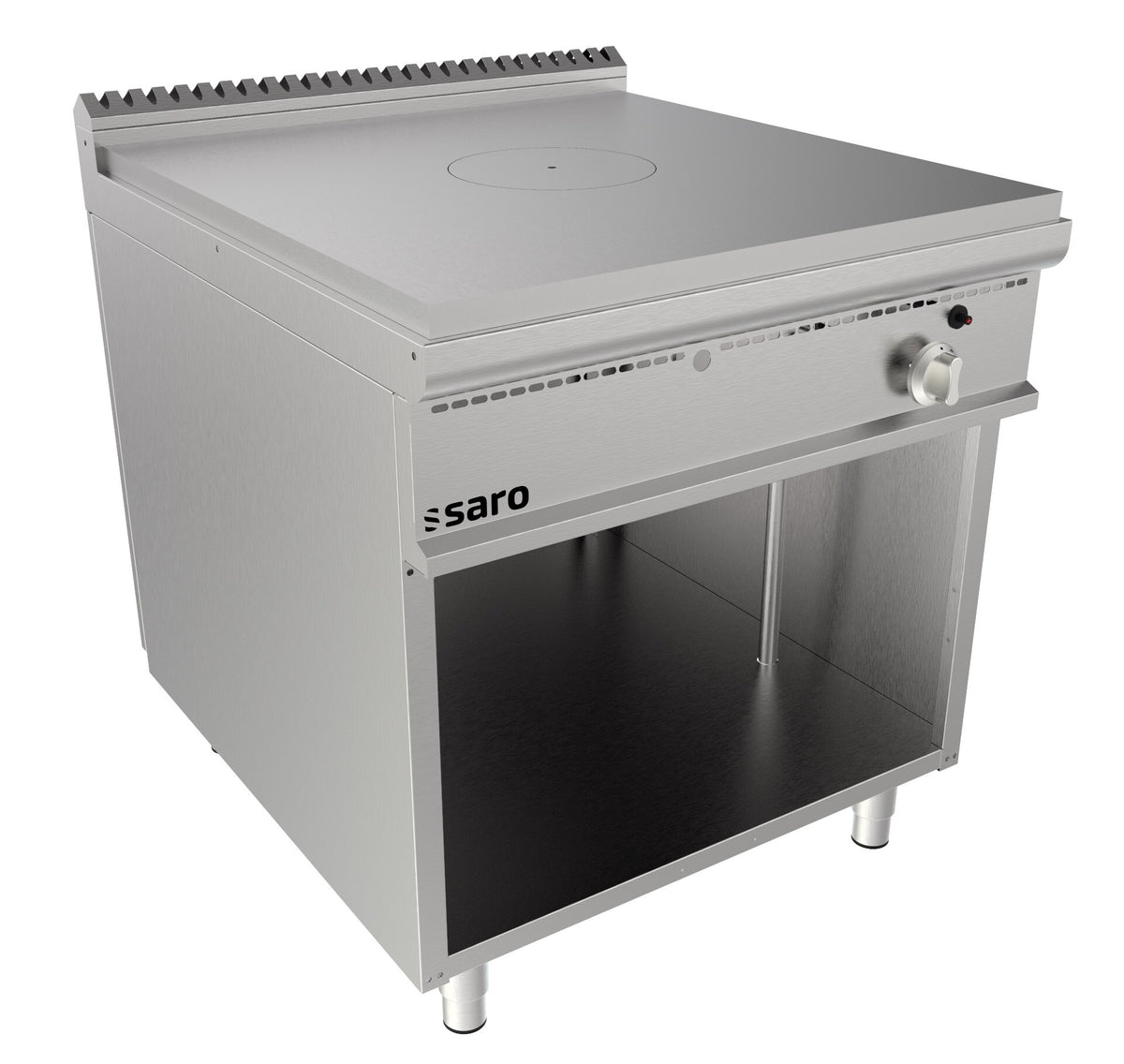 Saro TPG4BA solid-top range, stainless steel