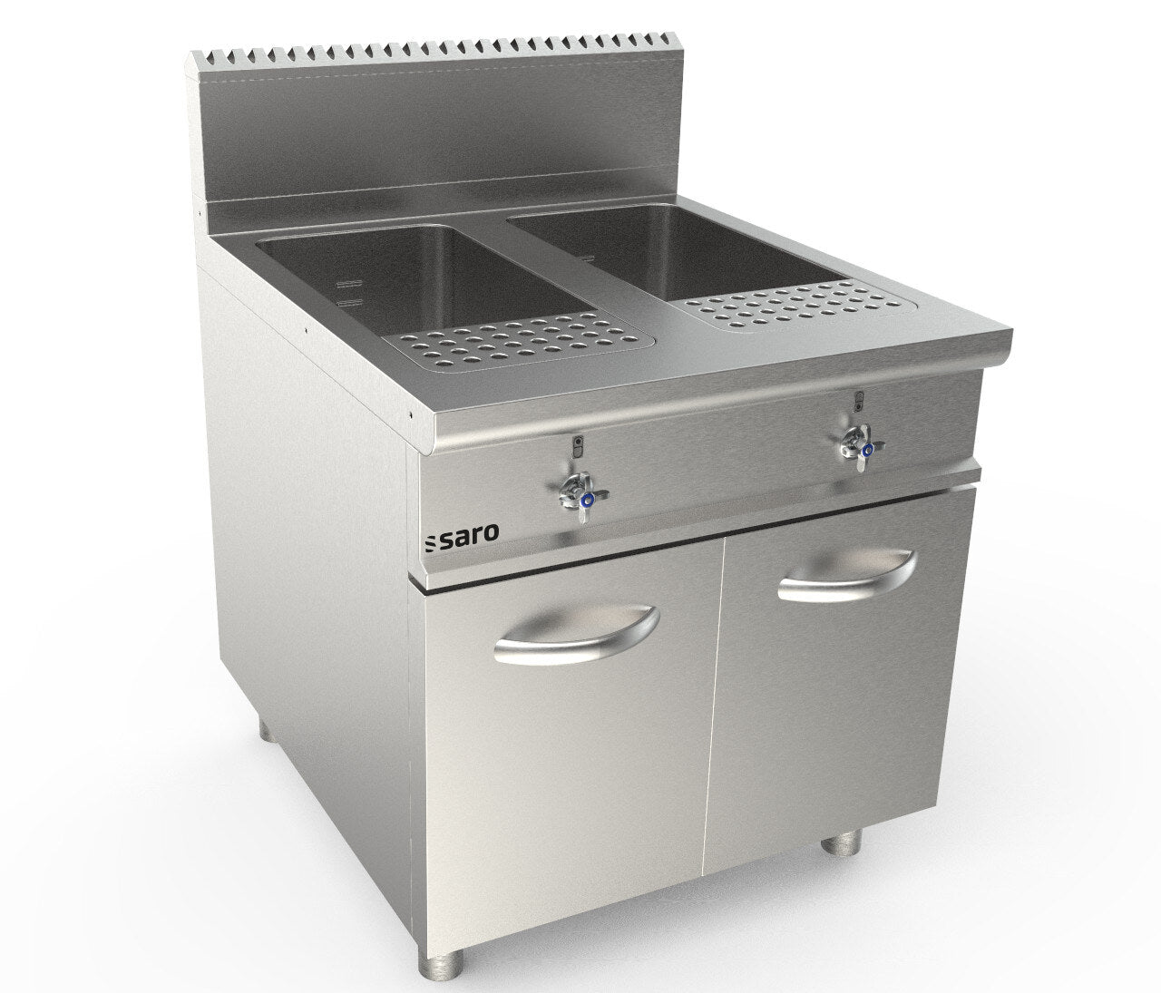 Saro LQ CPG2V40 gas pasta cooker, stainless steel