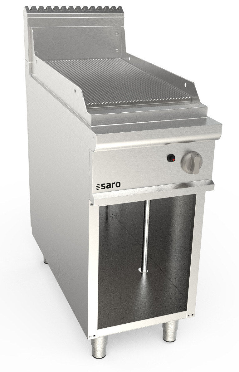 Saro FTG2BAR gas griddle plate, stainless steel