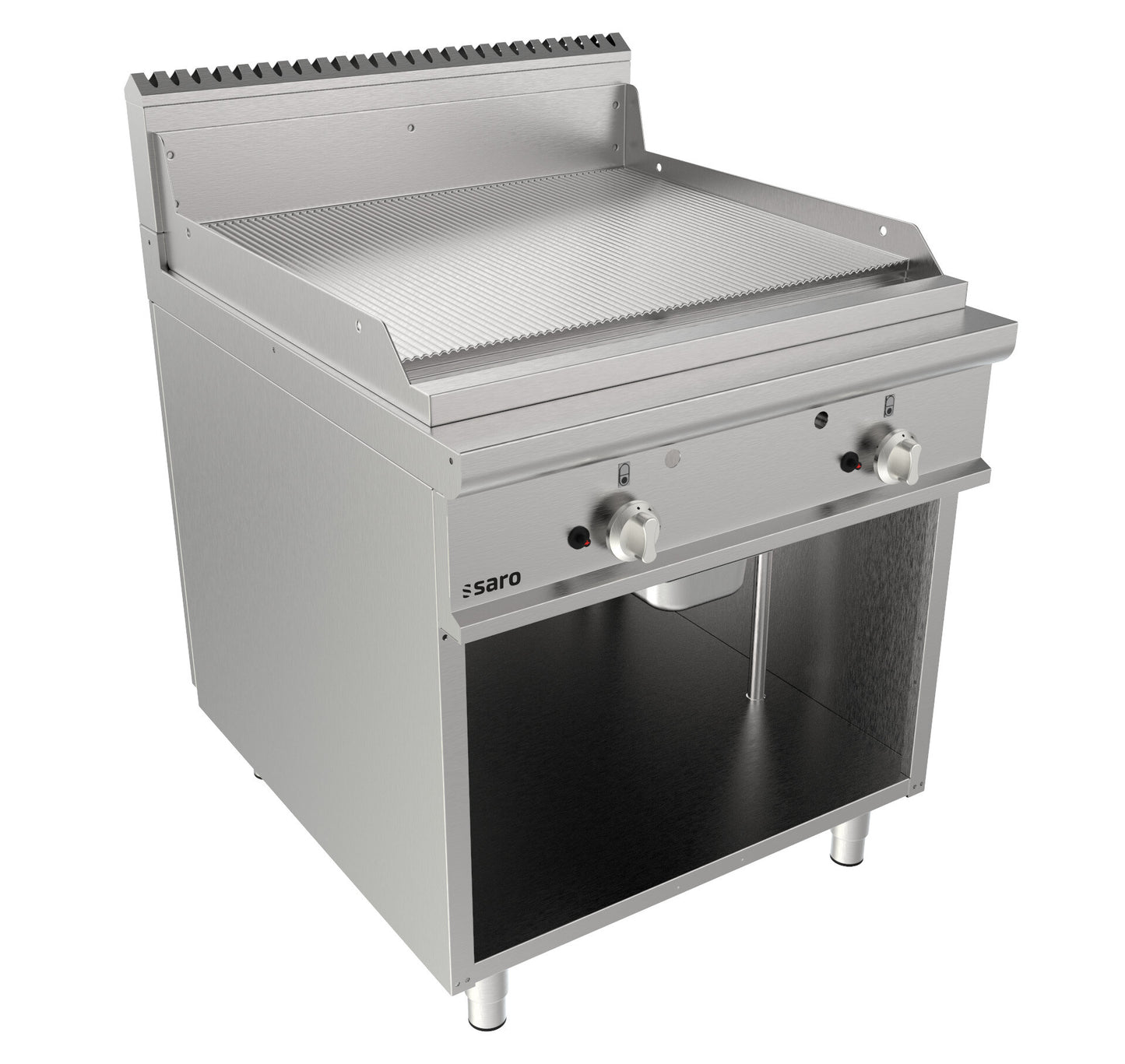 Saro FTG4BAR gas griddle plate, stainless steel