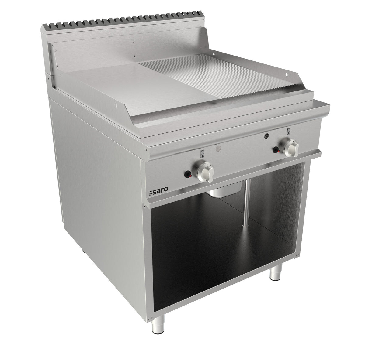 Saro FTG4BAM gas griddle plate, stainless steel