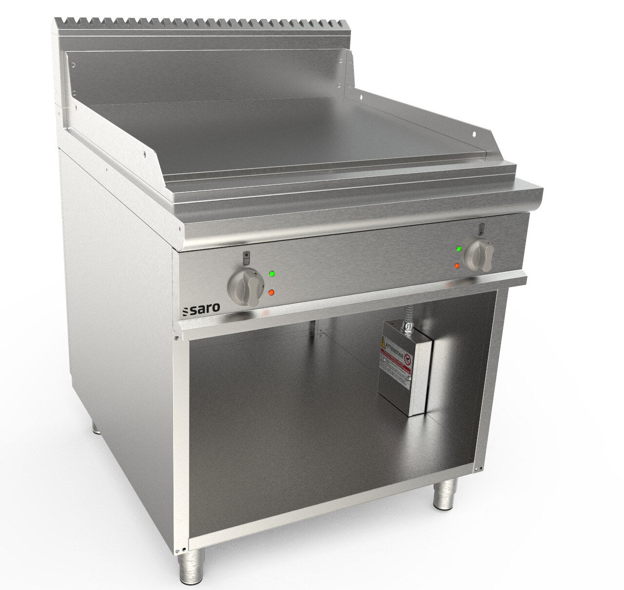 Saro FTG4BAL electric griddle plate, stainless steel