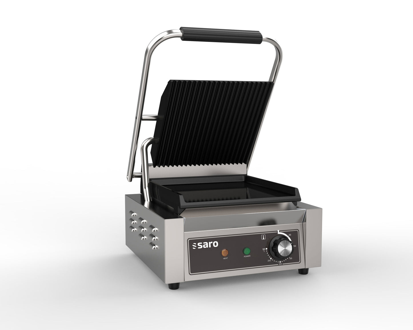 Saro PG 1 GG contact grill, ribbed and smooth plates