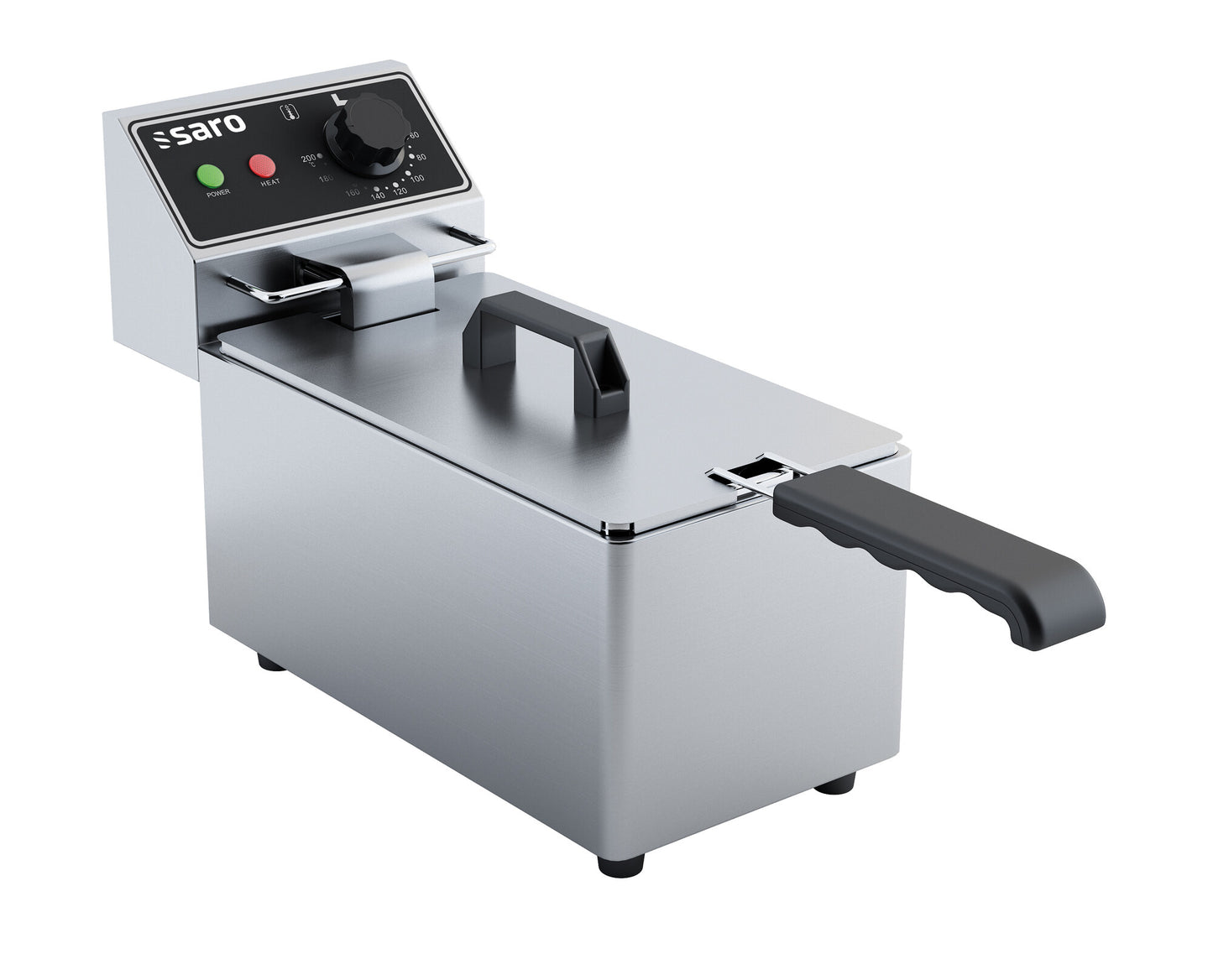 Saro EF 4 countertop fryer, stainless steel