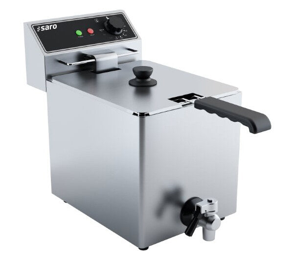Saro EF 8 countertop fryer, stainless steel