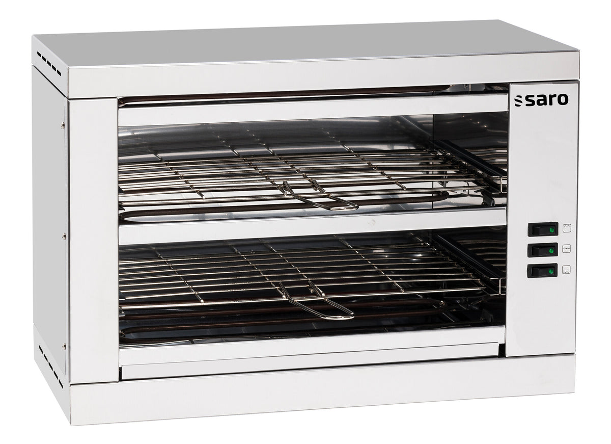 Saro DABUR toaster, stainless steel