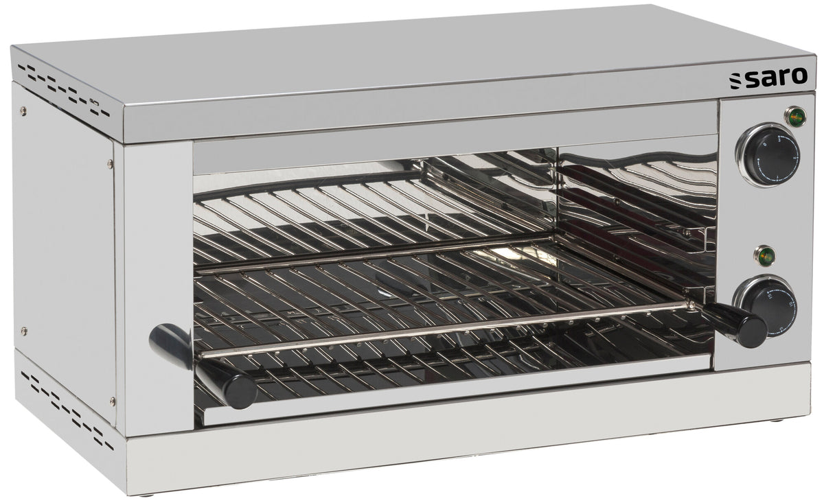 Saro ATHENA salamander grill, polished stainless steel