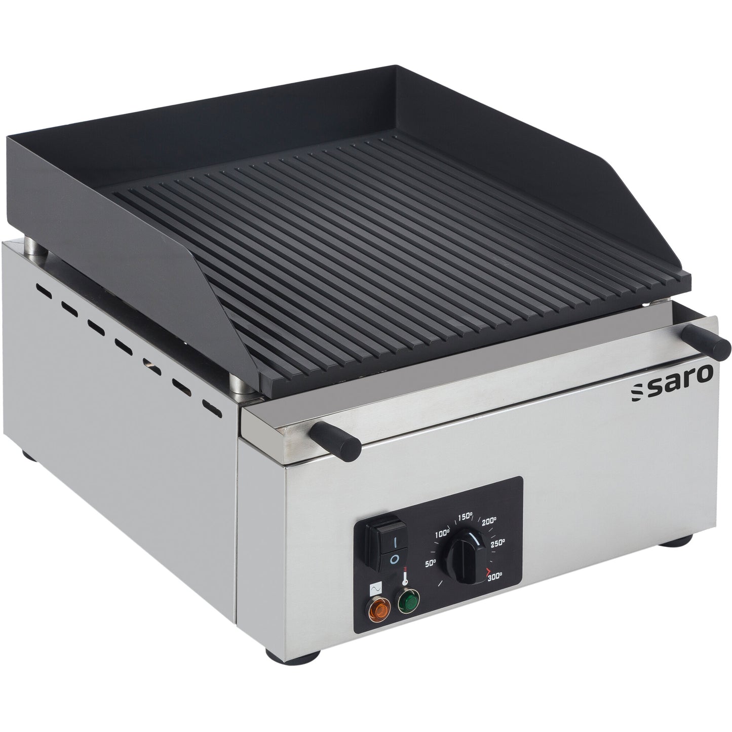 Saro GPK 410 electric griddle, grooved ceramic plate