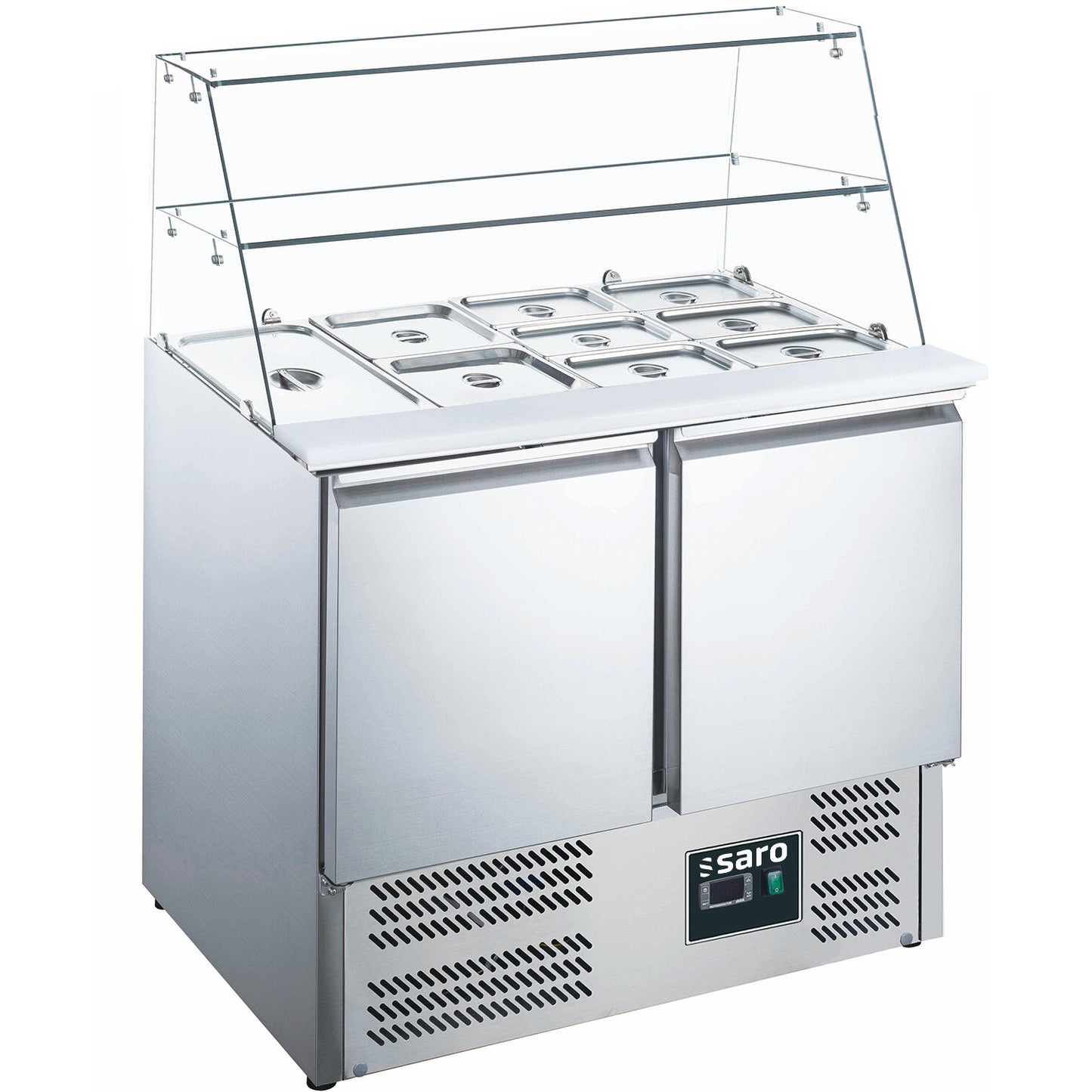 Saro ES 900 G saladette, glass top