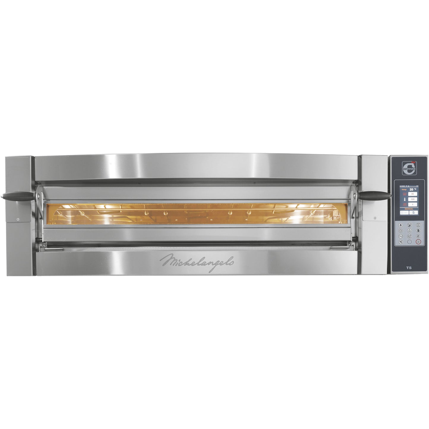Saro ML635/1 TS pizza oven, stainless steel