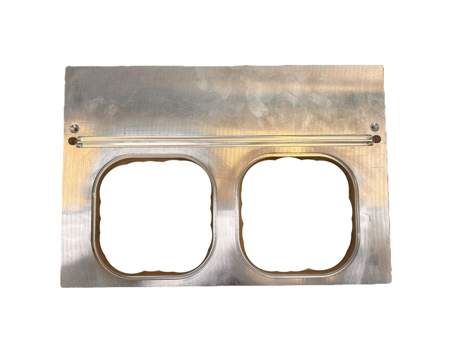 Saro insert plate for SV400, two-pocket format