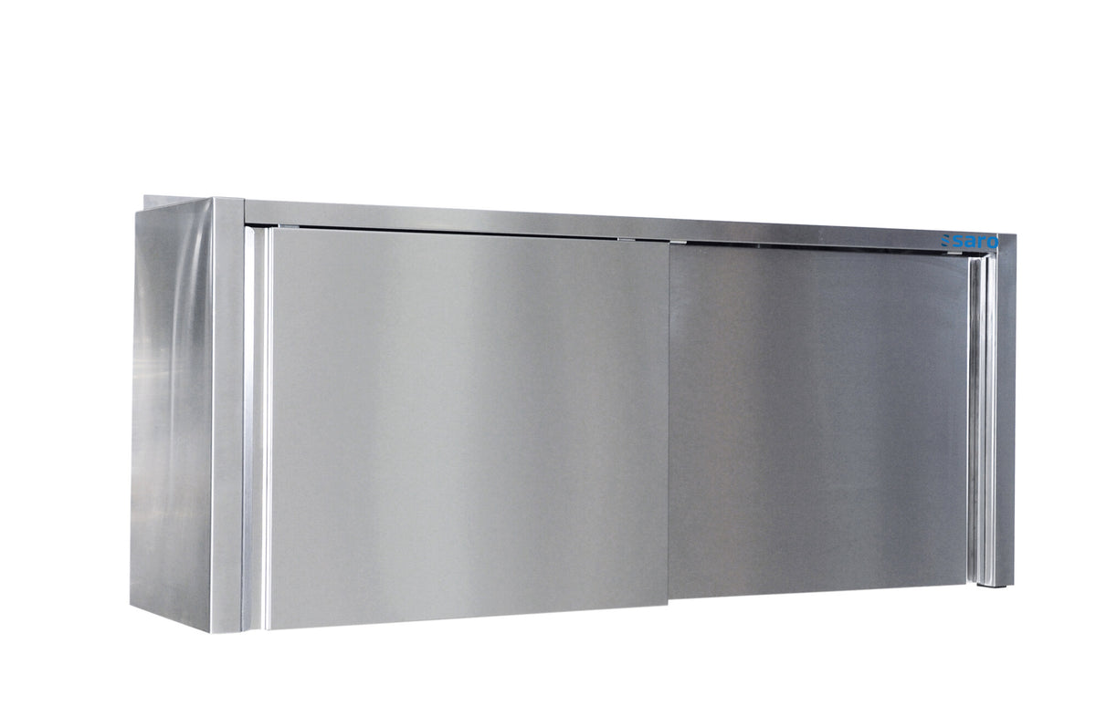 Saro wall cabinet, 1200 x 400 mm, stainless steel