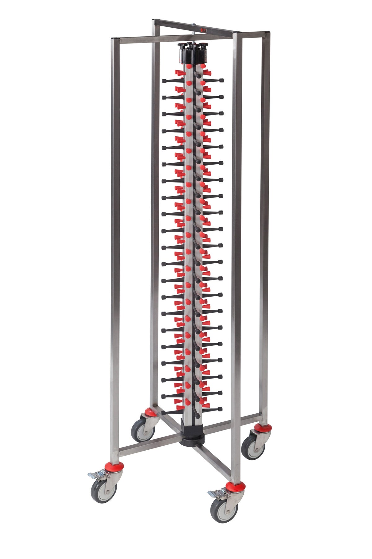 Saro PM 84 Foldable plate stacker, mobile plate rack