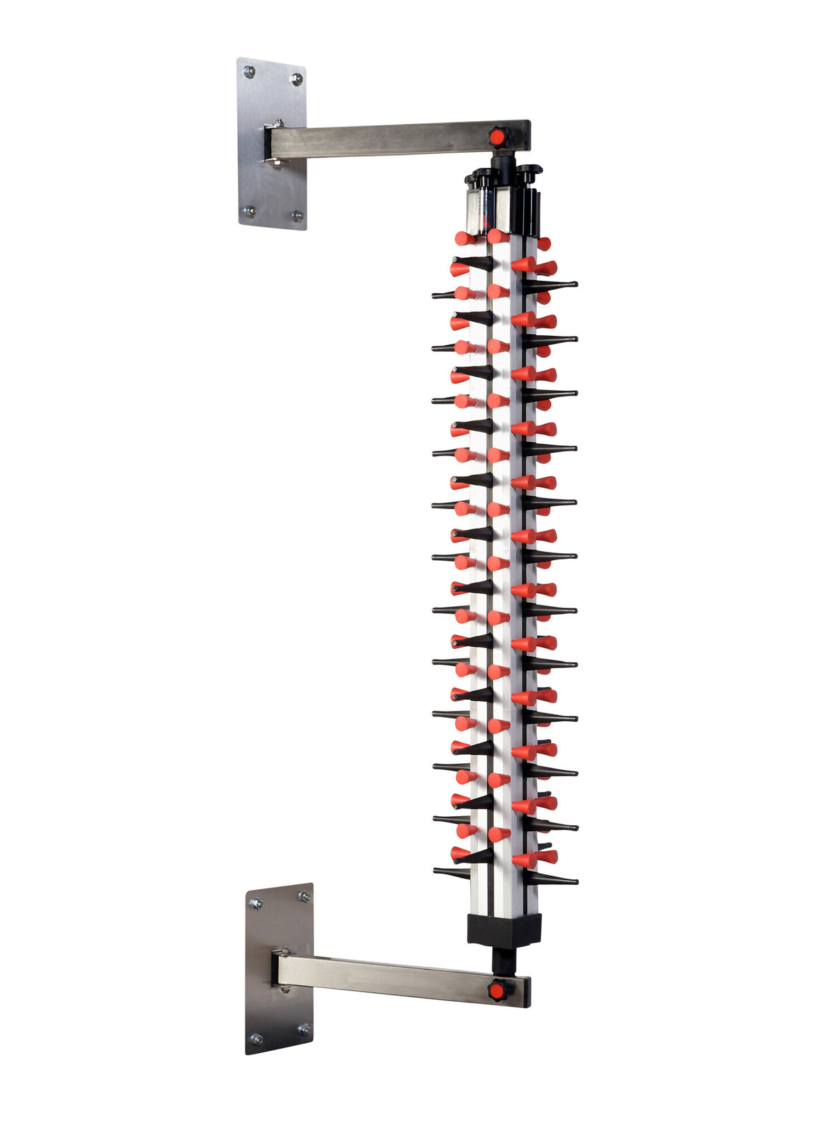 Saro WM-48 plate stacker, wall-mounted plate rack