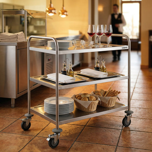 Saro BASTIAN serving trolley, features