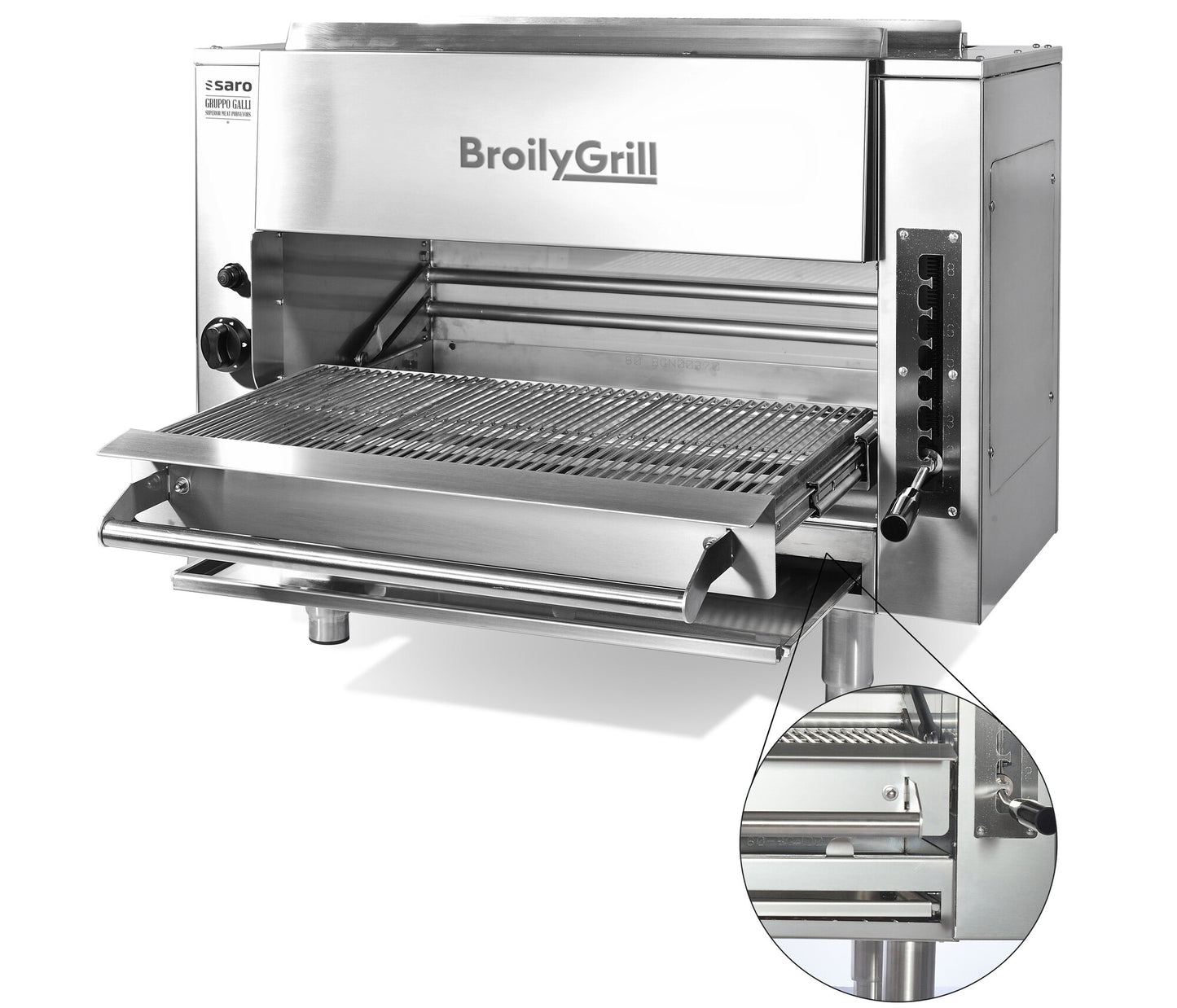 Saro BROILY steak grill, additional view