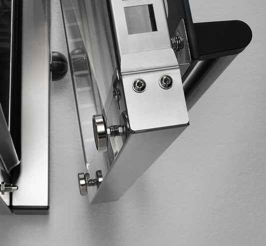 Saro EKO GN convection oven, door hinge detail