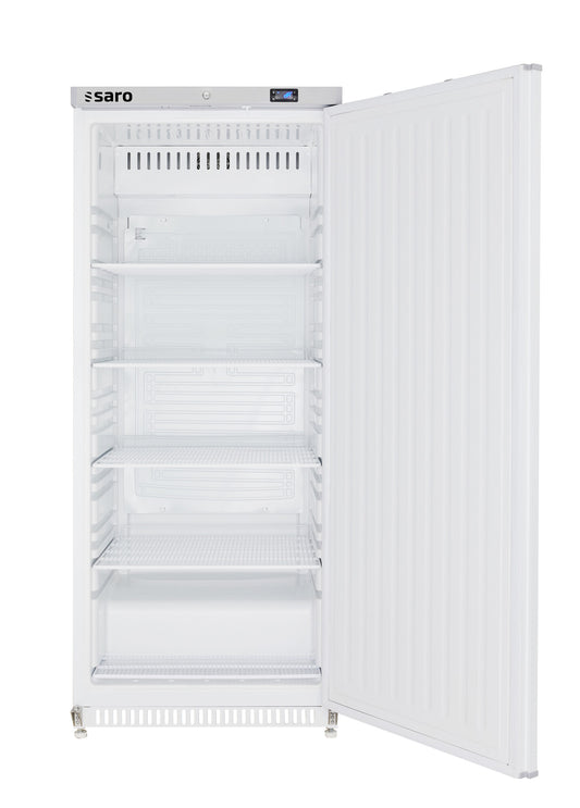 Saro HK601 refrigerator, interior with shelves