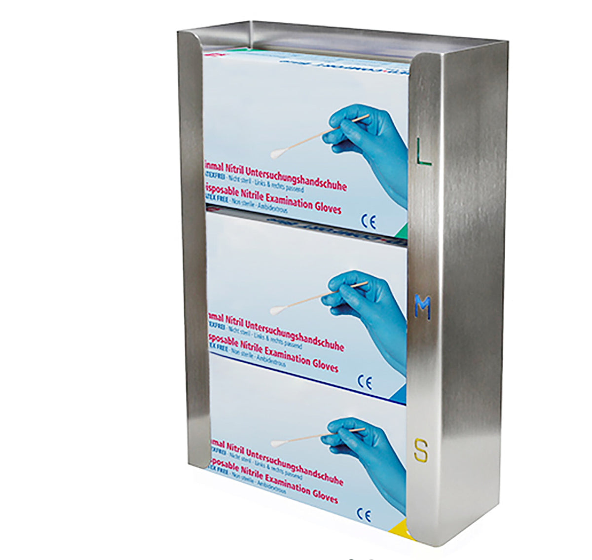 Saro LAZARO glove dispenser, side view