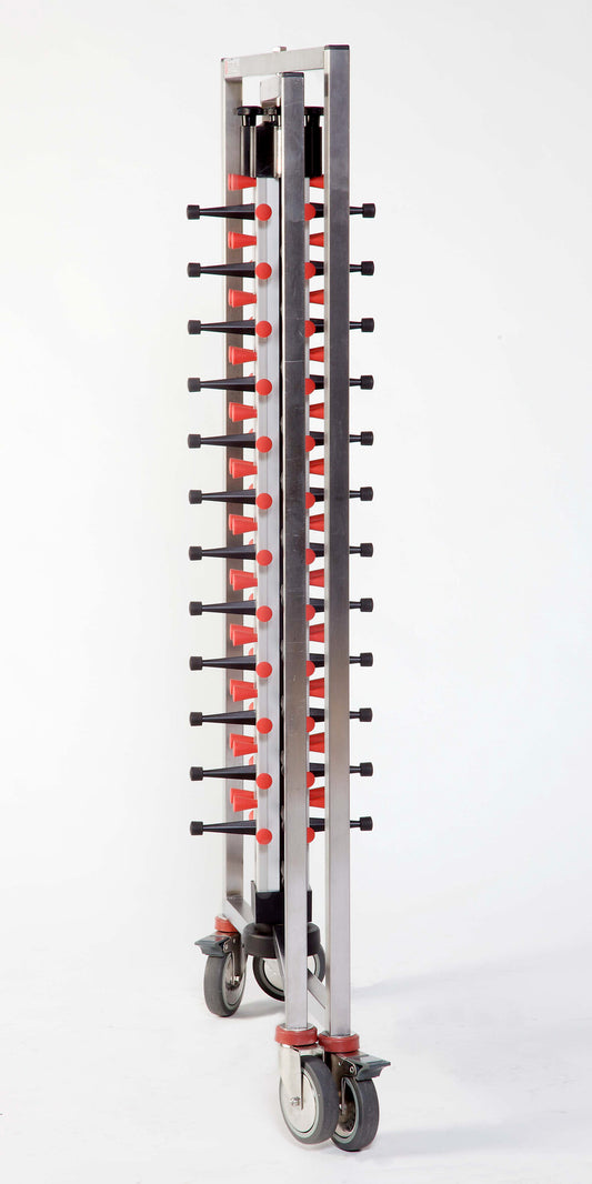 Saro PM 48 FOLDABLE plate stacker, additional view