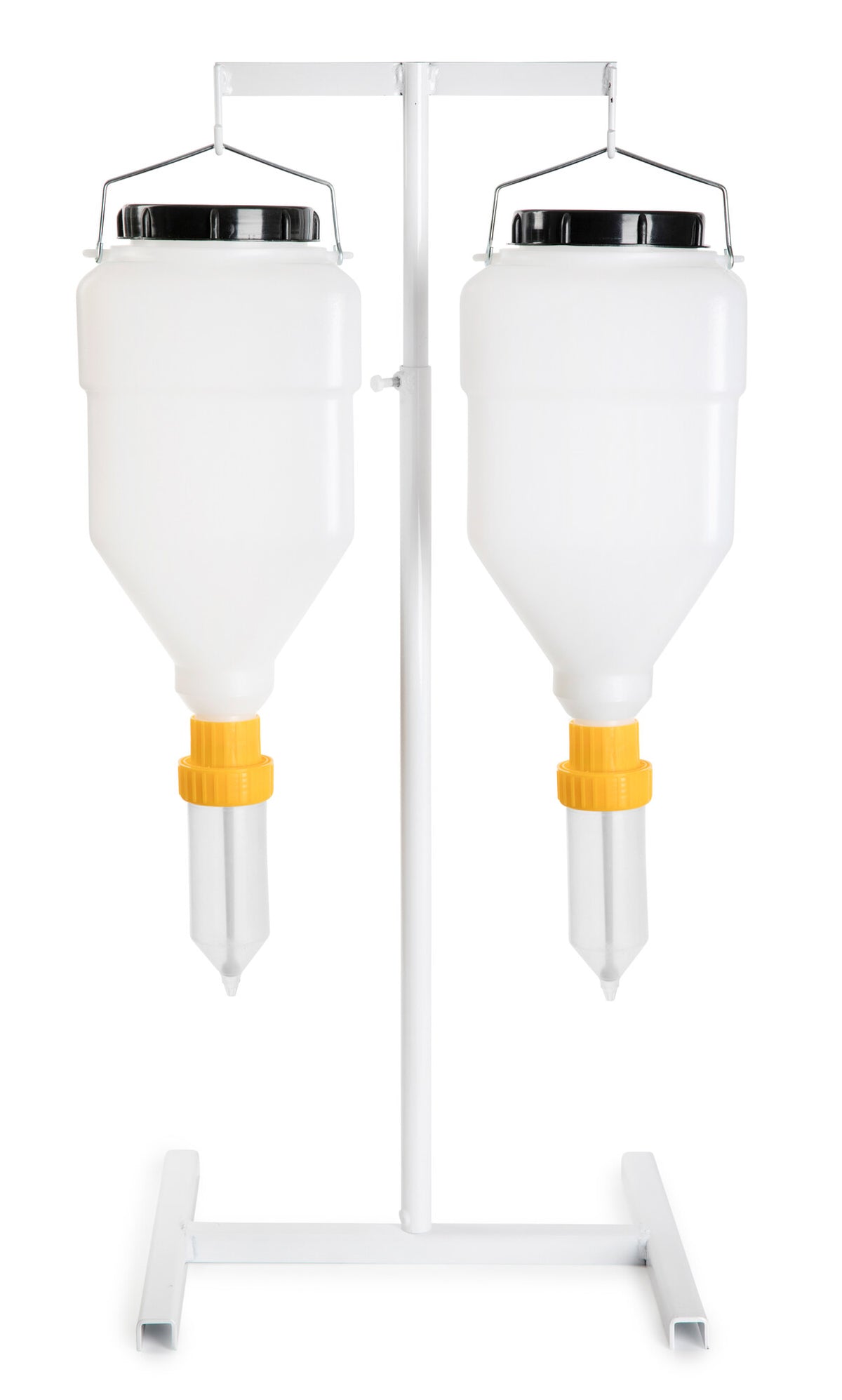 Saro UNRO-SET dispensers mounted on the UNRO-TS table stand