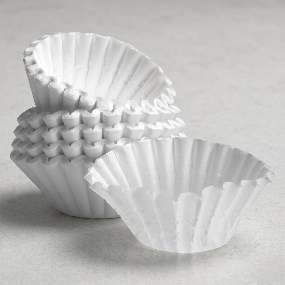 Saro basket filter paper, stacked filters