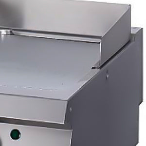 Maxima Heavy Duty Griddle, Smooth Chrome, Single Unit, Gas, additional view
