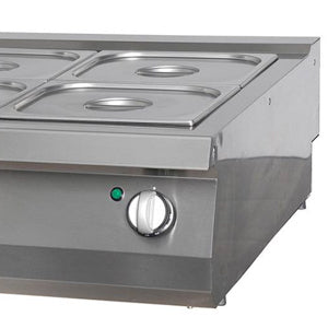 Maxima Heavy Duty Bain Marie, Double Unit, 70 cm, Electric, additional view
