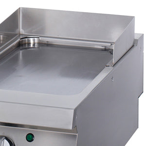 Maxima Premium Griddle, Smooth Chrome, Single Unit, Gas, additional view